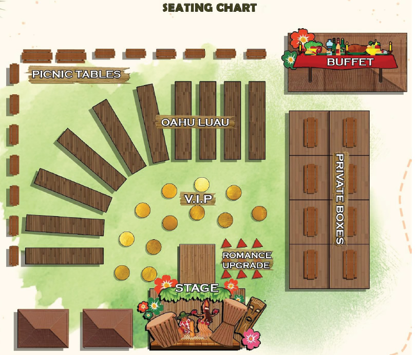 mele seating chart